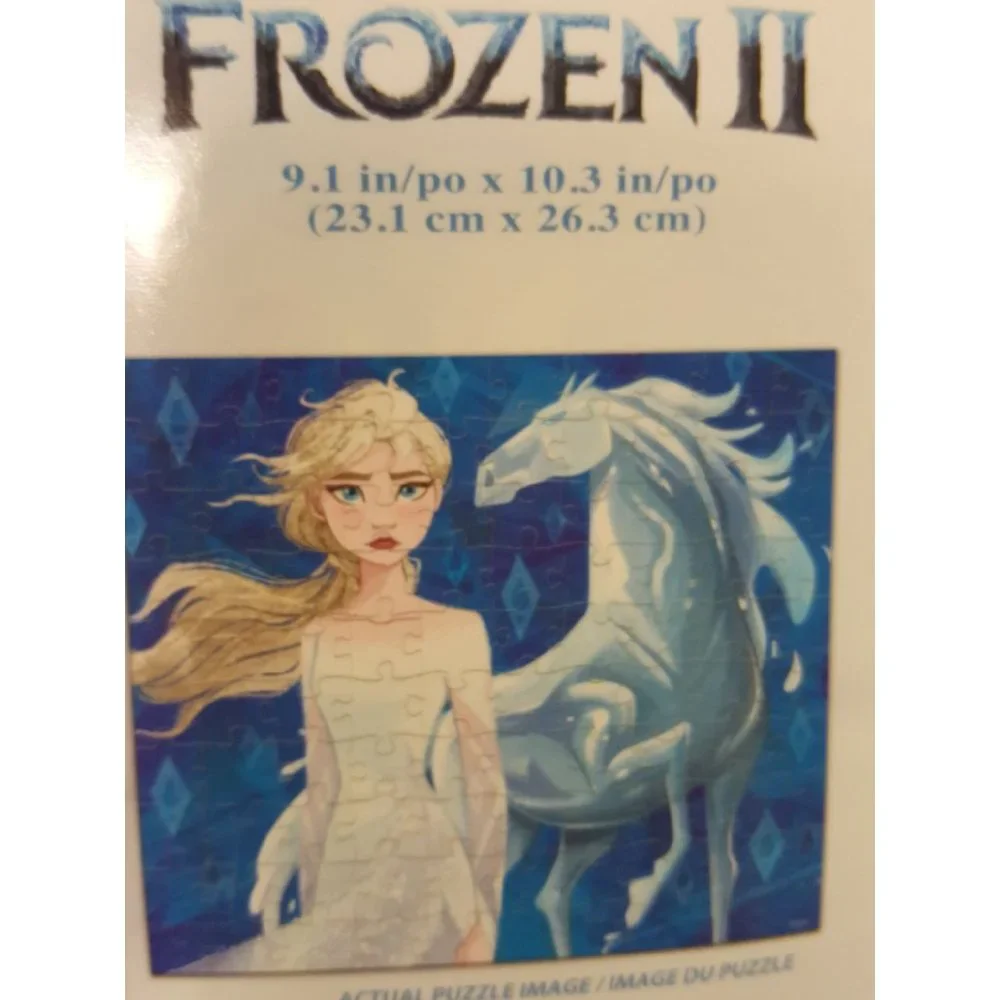 Disney Puzzles 2 Boxes 100pc Each Disney Frozen  II